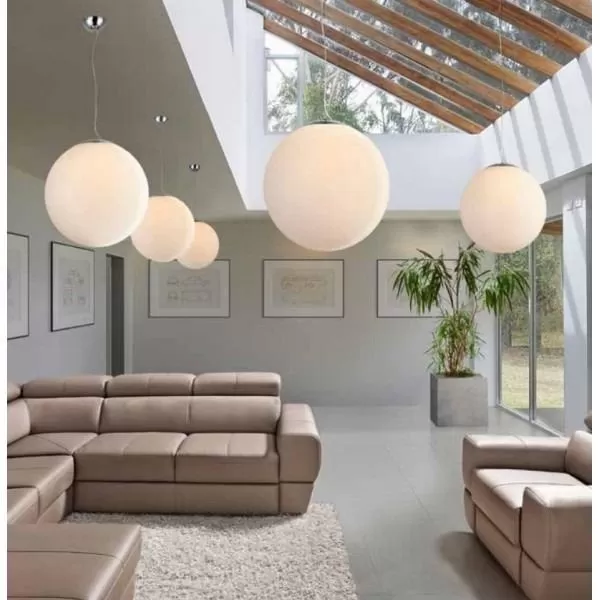 картинка Современные подвесные светильники Подвес Azzardo White Ball 50 (FLWB50WH) AZ1329