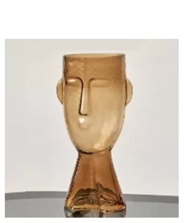 картинка Вазы Ваза Face 0408 brown