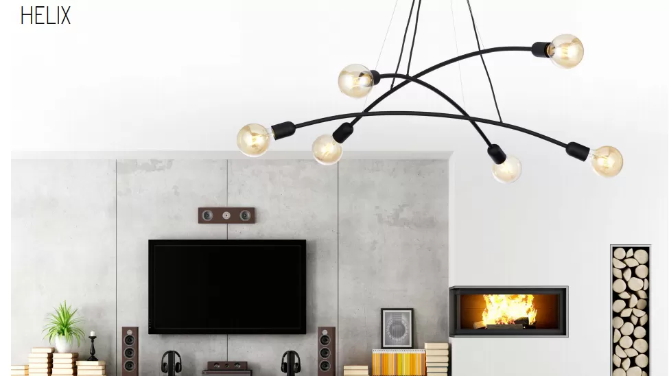 картинка Современные люстры Люстра TK Lighting Helix 2724