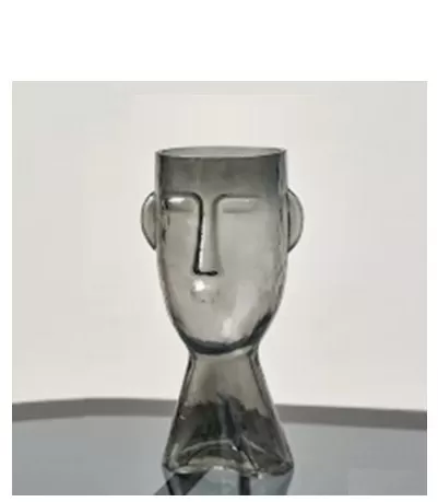 картинка Вазы Ваза Face 0407 grey