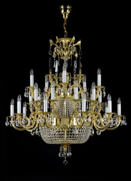 картинка Хрустальные люстры Люстра хрустальная Artglass ARABELA dia 1200 POLISHED CL