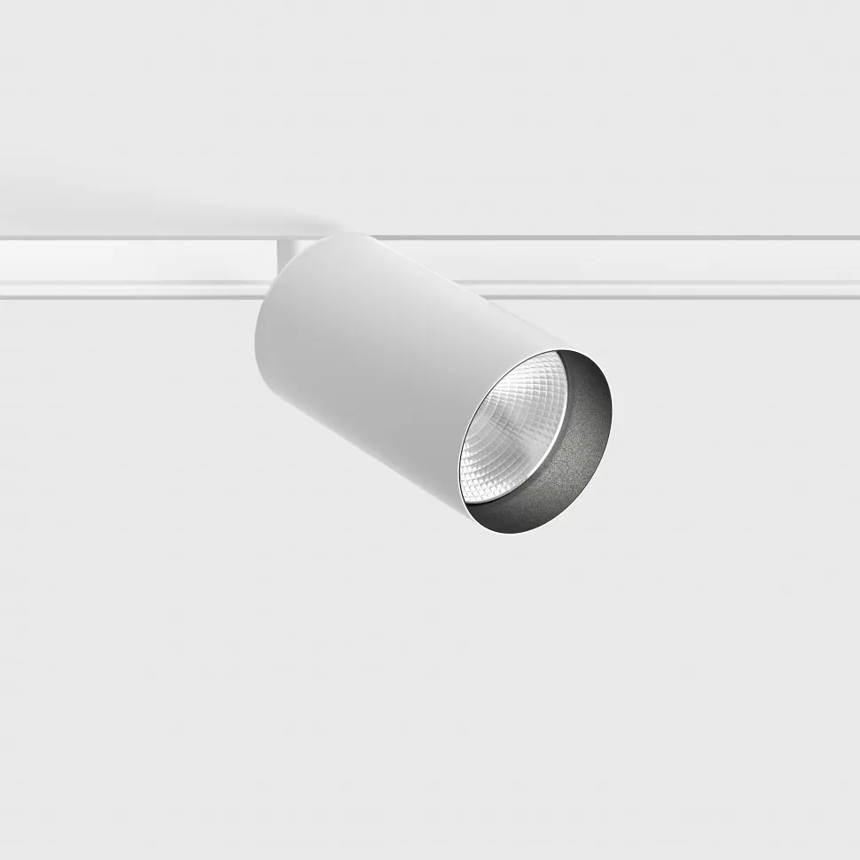 картинка Трековые светильники Светильник трековый LTX IN_LINE TUB M A 90, D52mm, H90mm, LED 14W, 3000К, белый (06.0591.14.930.WHW)