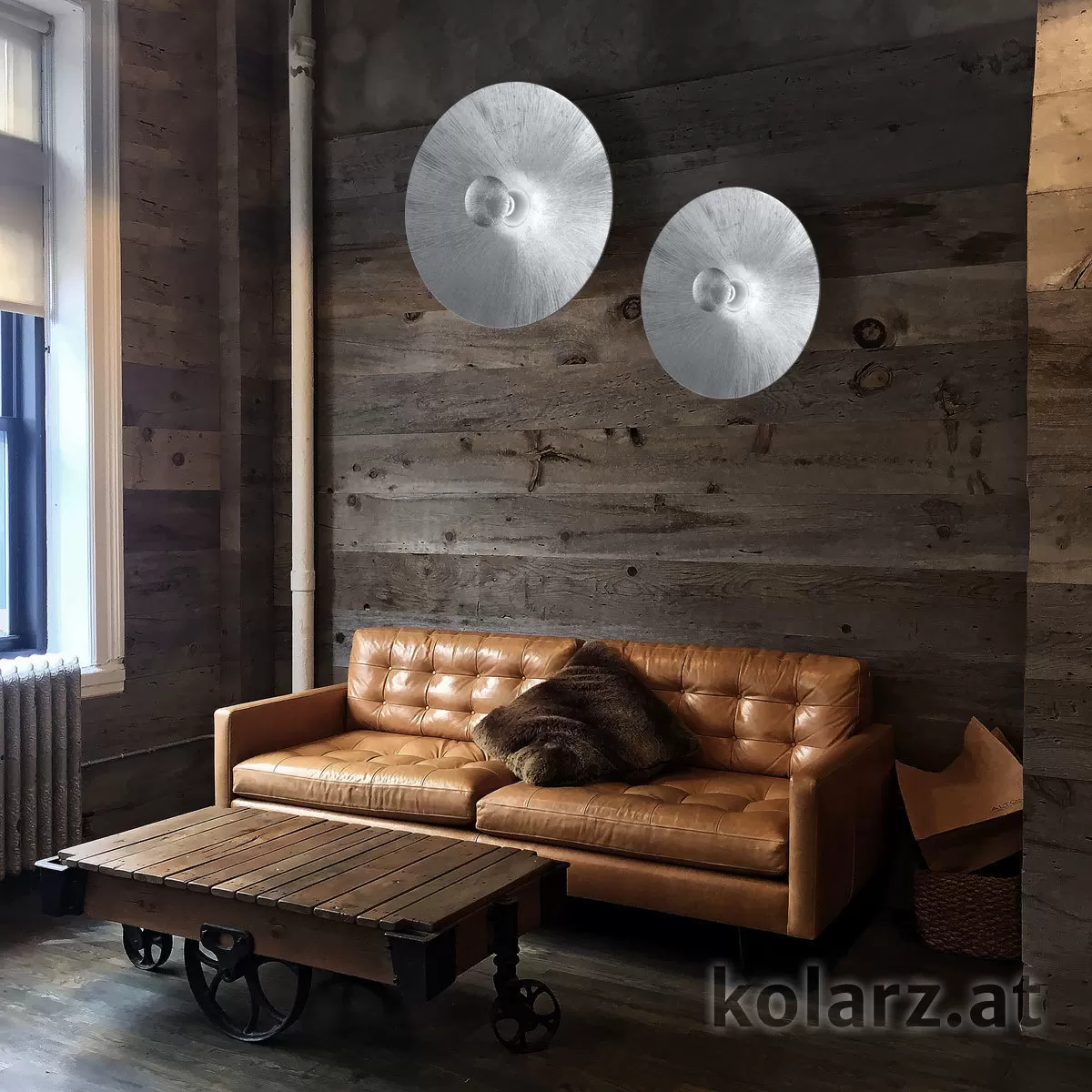 картинка Современные бра Настенный светильник Kolarz Moon A1306.61L.5.SunAg