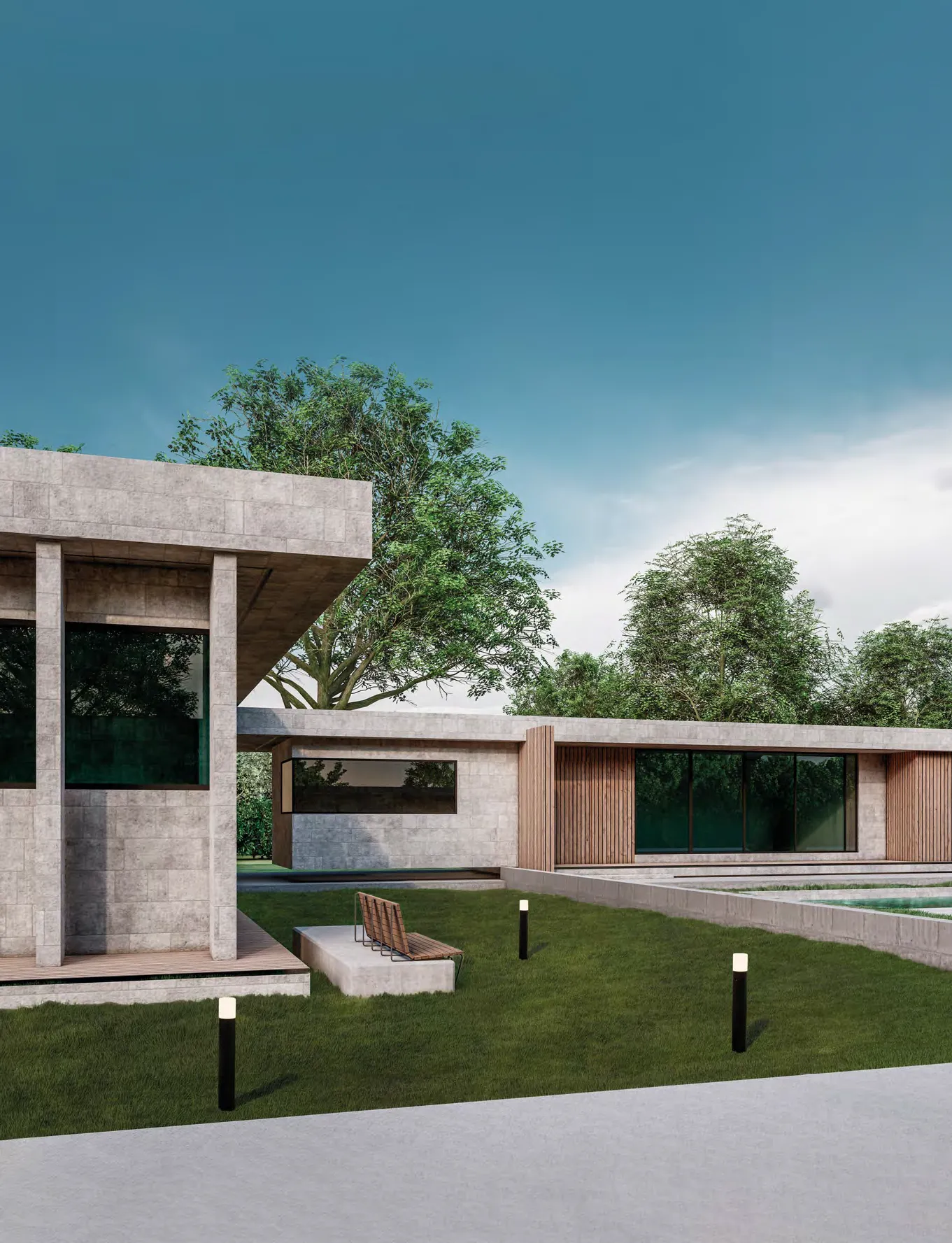картинка Уличные столбики Уличный столбик NOVA LUCE Paul 9176108
