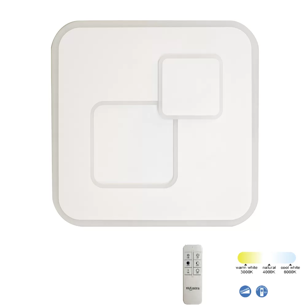 картинка Квадратные Светильник потолочный Mantra Quad 6455 dimmer