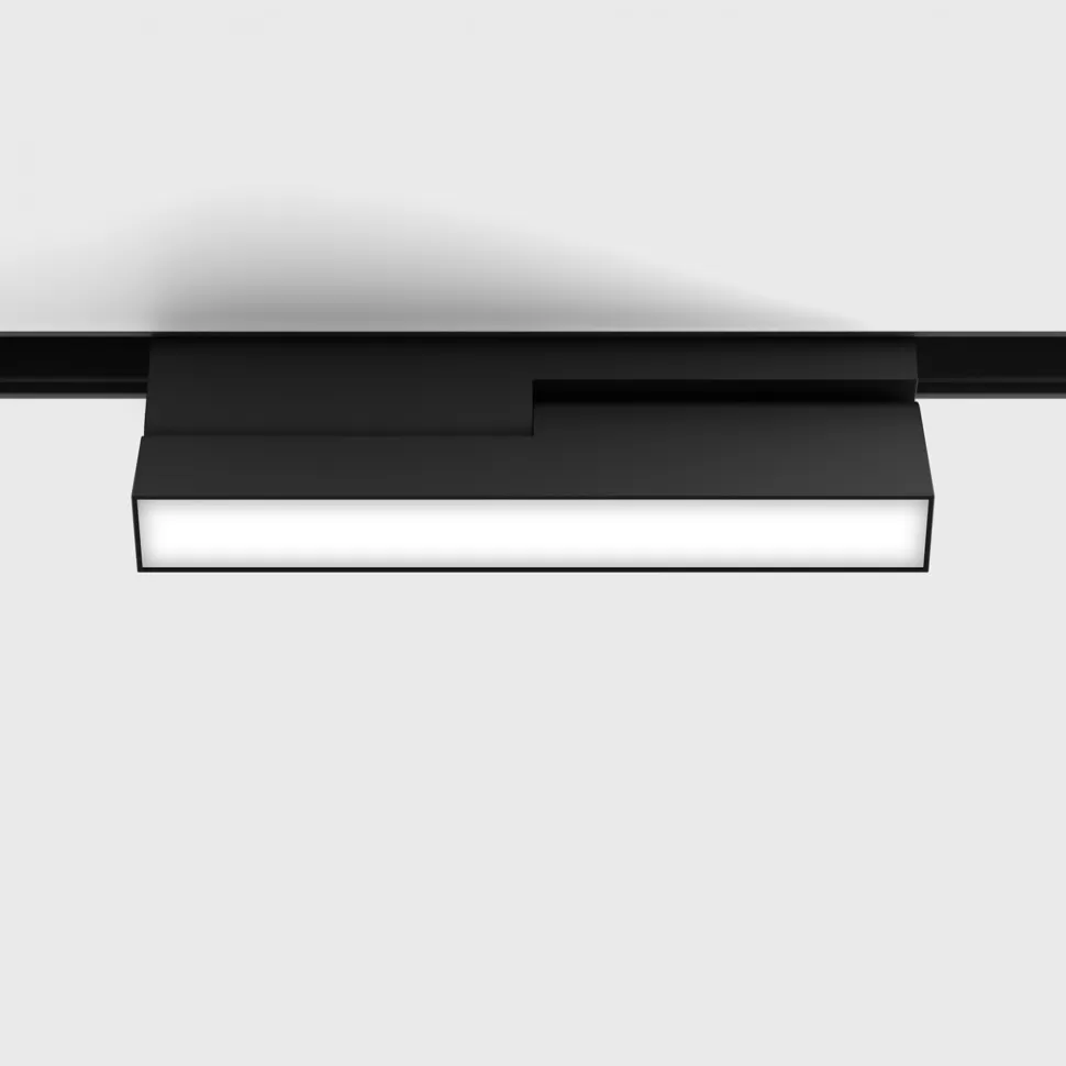 картинка Трековые светильники Светильник трековый LTX IN_LINE LINEA B 205, L205mm, W24,5mm, H107mm, LED 6W, 4000К, черный (06.2053.6.940.BK)
