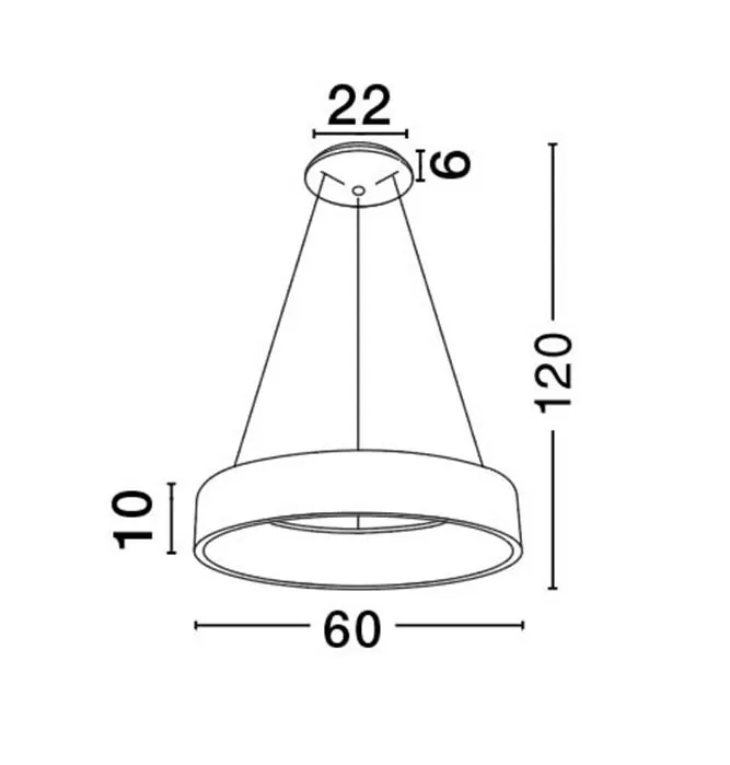 картинка Светодиодные люстры Светодиодная люстра Led подвесная NOVALUCE Rando 6167203