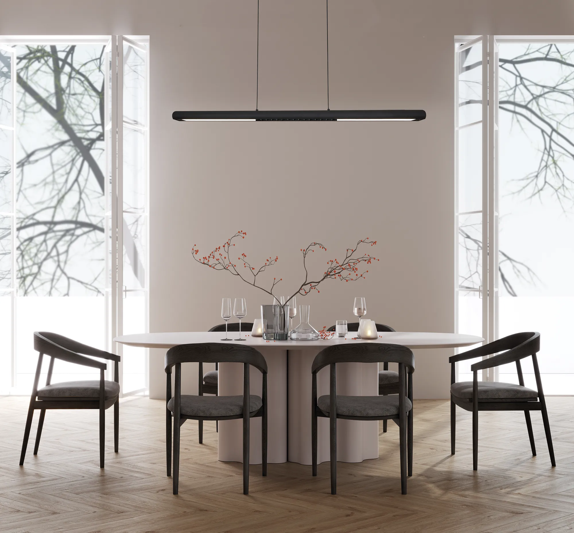 картинка Линейные подвесные светильники Подвесной светильник MANTRA Lineal 9035