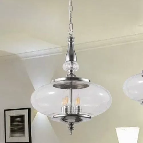 картинка Современные люстры Люстра Crystal Lux MIEL SP4 CHROME