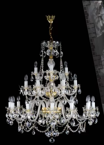 картинка Хрустальные люстры Хрустальная люстра ArtGlass ANDREA XXI. FULL CUT ST CE