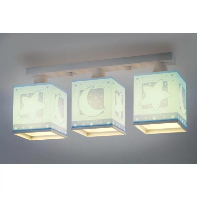 картинка Для детей Люстра Dalber Moon Blue 63233NT
