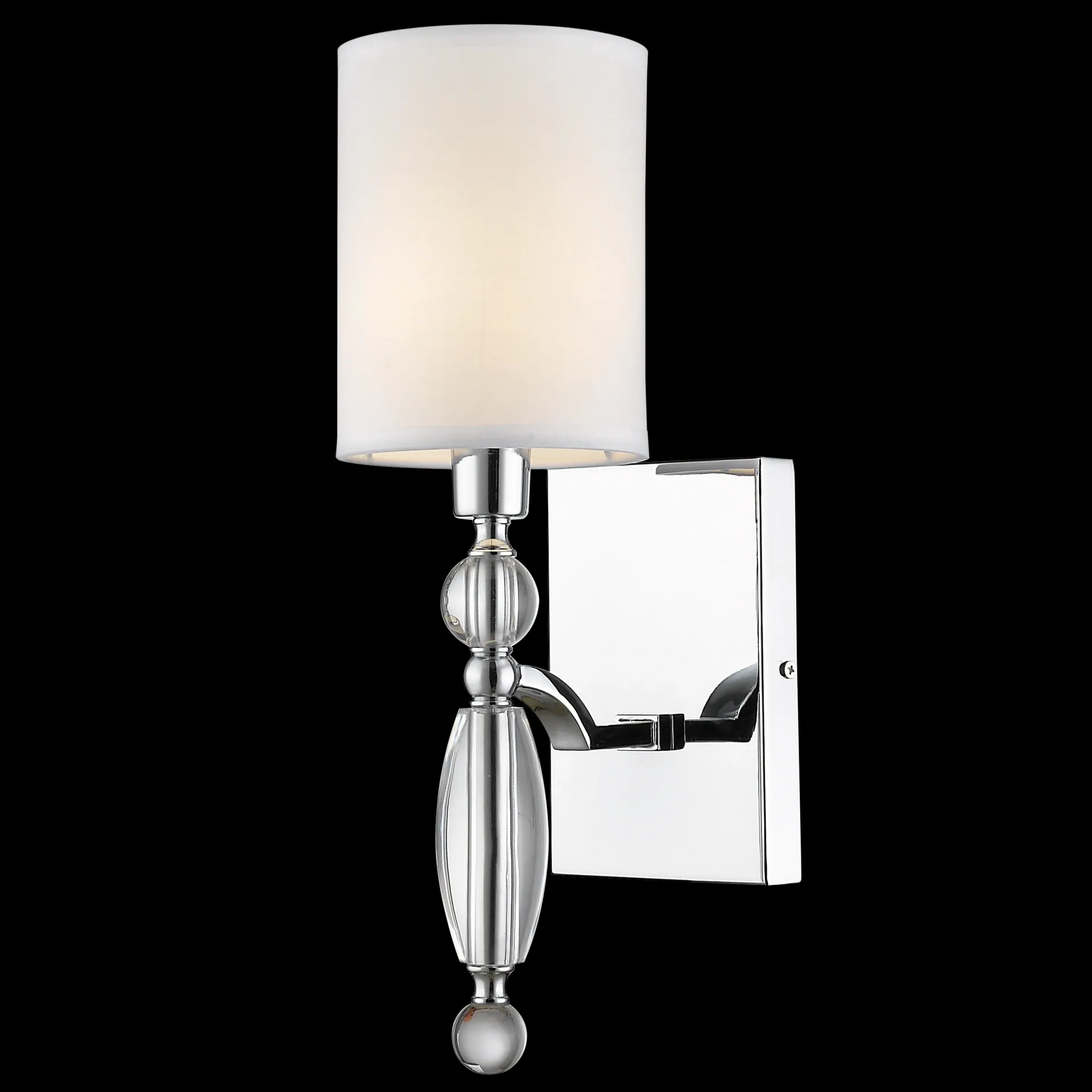 картинка Бра с абажуром Бра CosmoLight Cancun W01780CH-WH