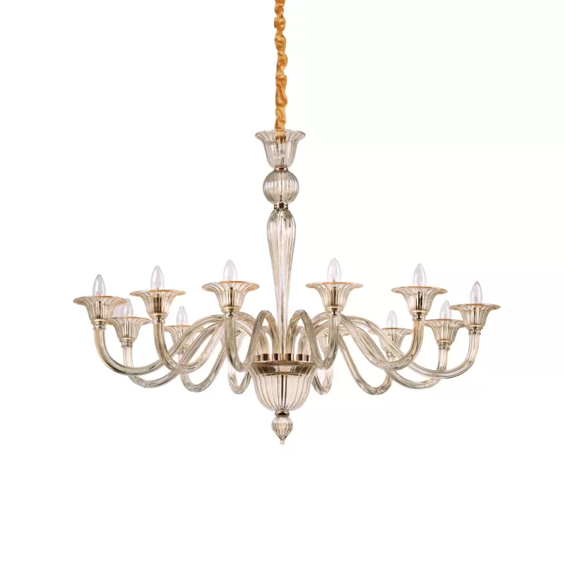 картинка Классические люстры Люстра Ideal Lux Brigitta 199405 SP12 Ambra