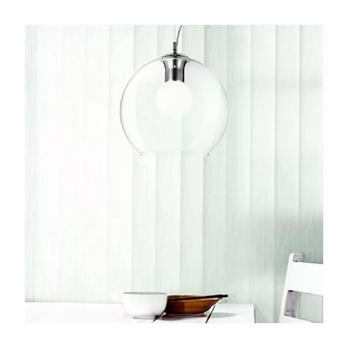 картинка Современные подвесные светильники Подвес Ideal Lux Nemo 052816 SP1 Trasparente