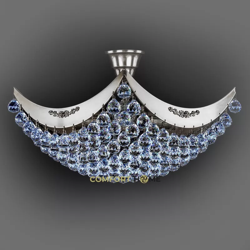 картинка Хрустальные люстры Хрустальная люстра ArtGlass FIONA III. NICKEL CE