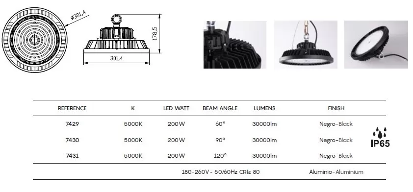 картинка Прожекторы Прожектор MANTRA Urano IP65 7431