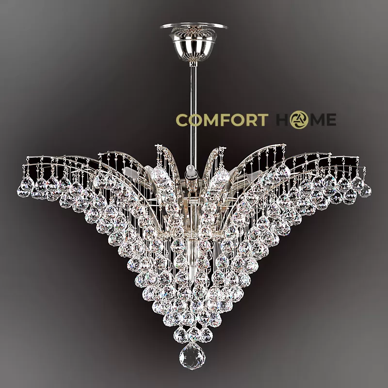 картинка Хрустальные люстры Хрустальная люстра ArtGlass NEDA II. NICKEL CE