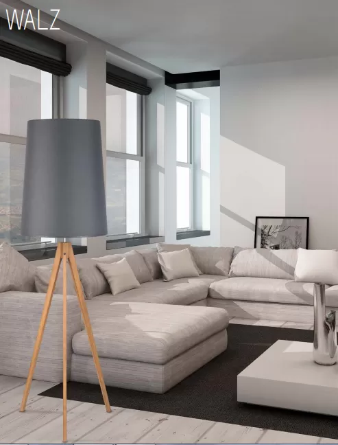 картинка Торшеры с абажуром Торшер TK Lighting Walz 5046