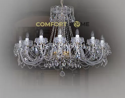 картинка Хрустальные люстры Хрустальная люстра ArtGlass CR 0004/16/20 POLISHED CE