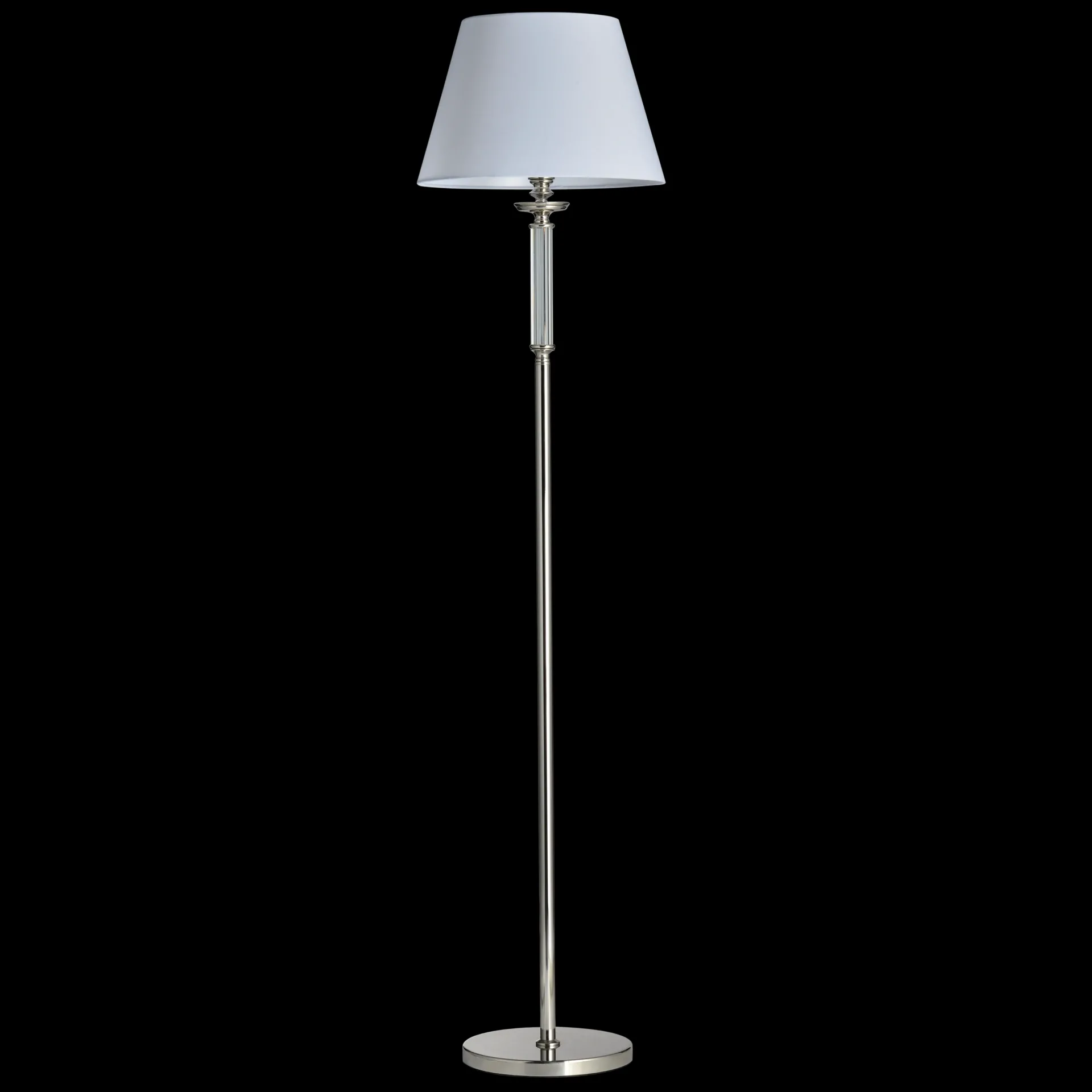 картинка Торшеры с абажуром Торшер CosmoLight Siena F01322NI-WH