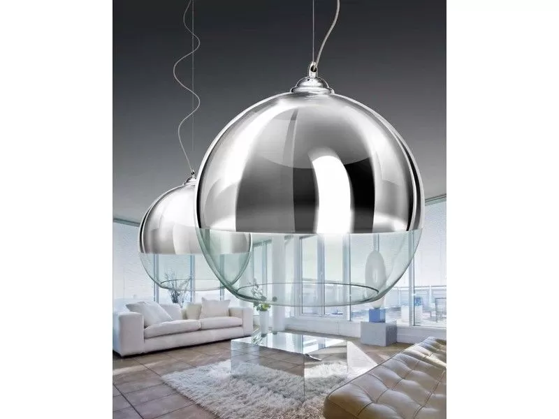 картинка Современные подвесные светильники Подвес Azzardo Silver Ball AZ0734