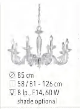 картинка Классические люстры Люстра KOLARZ Contarini 0299.88.3