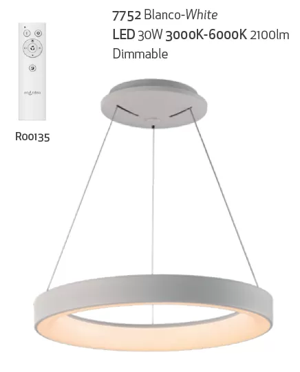 картинка Современные подвесные светильники Подвесной светильник MANTRA Niseko 7752 dimmable