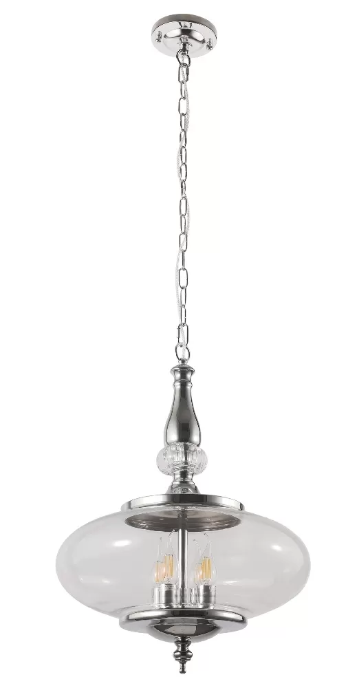 картинка Современные люстры Люстра Crystal Lux MIEL SP4 CHROME