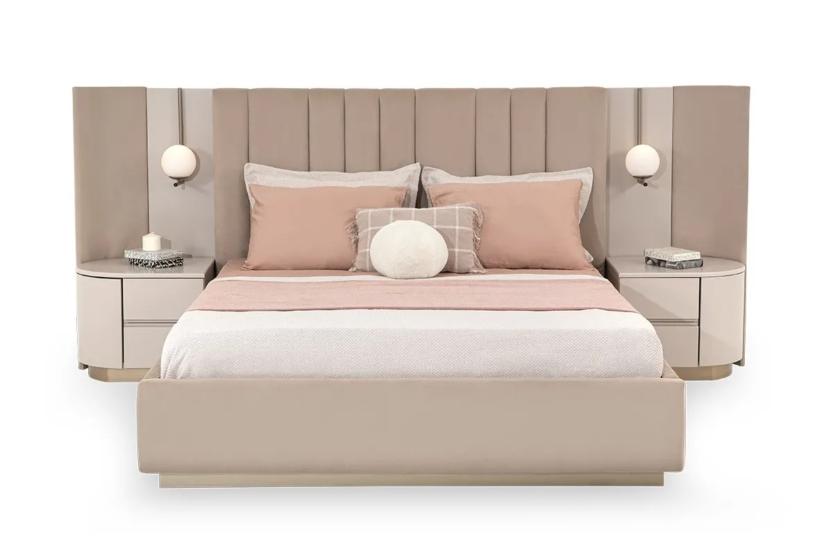 картинка Кровати Кровать с тумбами NDESIGN Blush 
