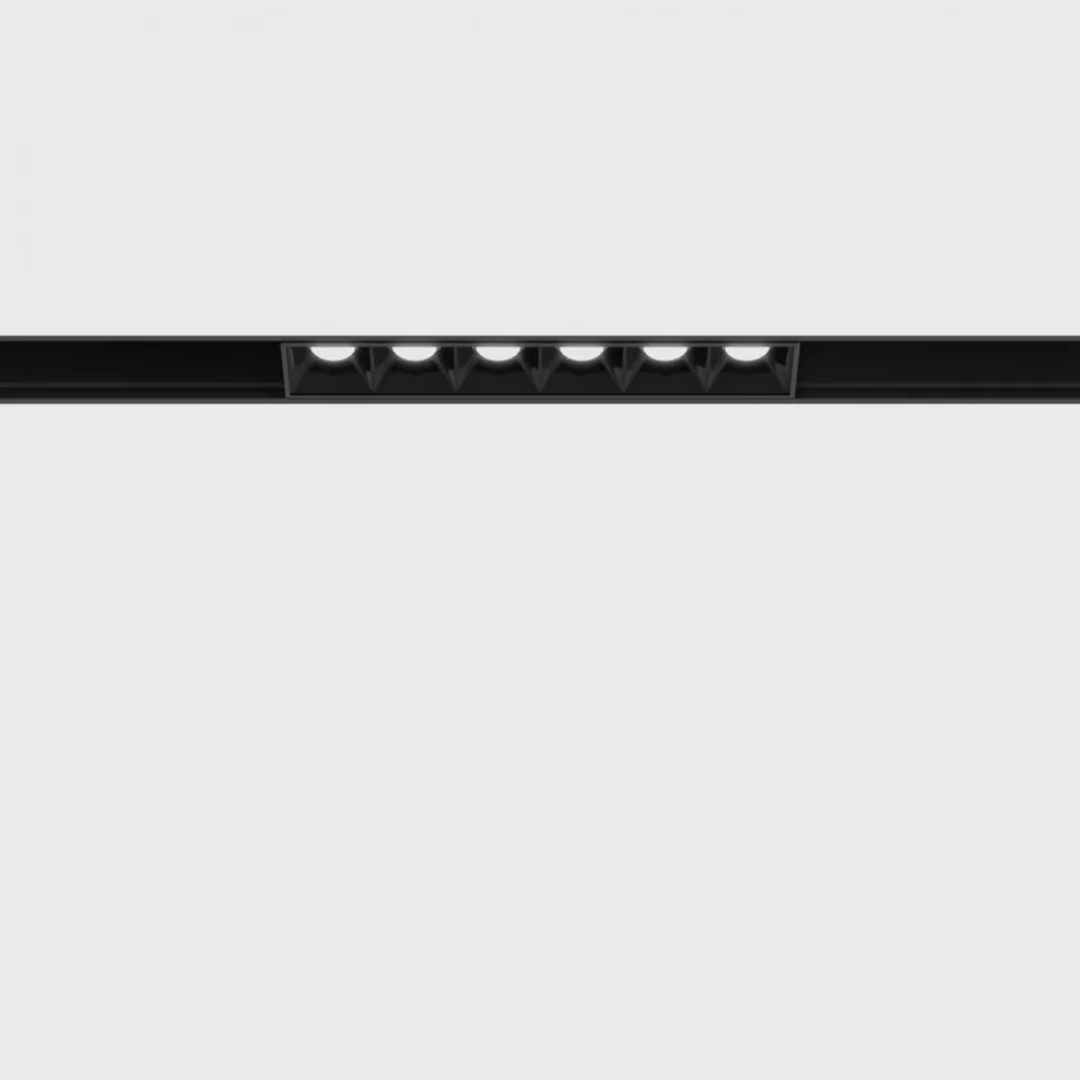 картинка Трековые светильники Светильник трековый линейный LTX IN_LINE COMFORT 137, L137mm, W24,5mm, H48mm, LED 8W, 3000К, черный (06.1371.8.930.BK)