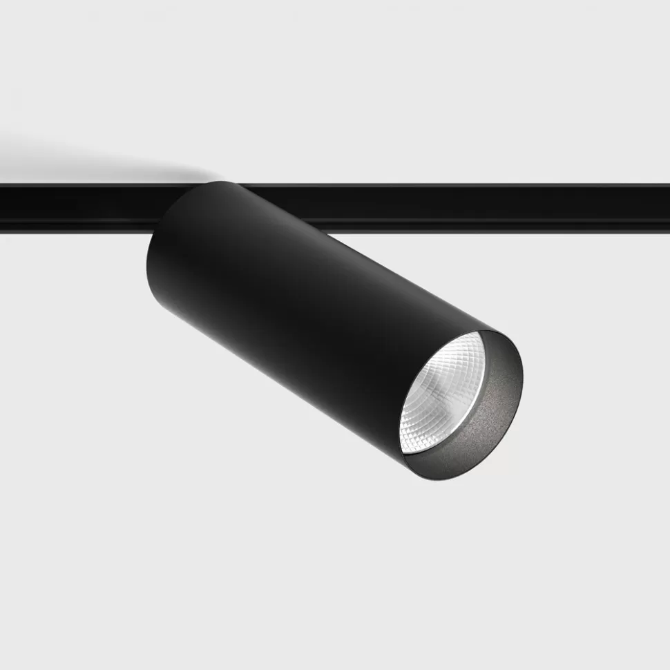картинка Трековые светильники Светильник трековый LTX IN_LINE TUB M A 140, D52mm, H140mm, LED 19W, 4000К, черный (06.0514.19.940.BK)