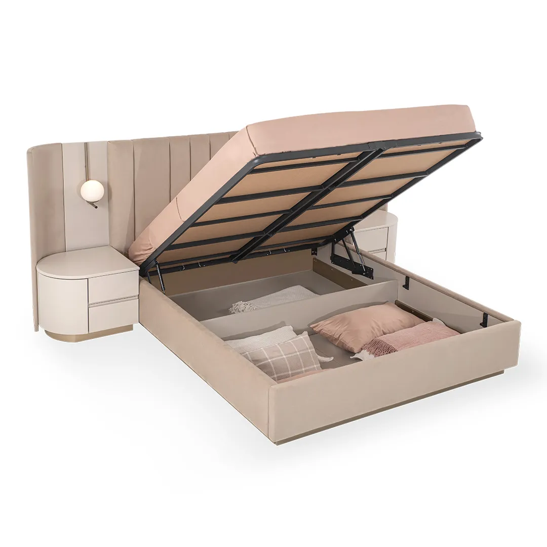 картинка Кровати Кровать с тумбами NDESIGN Blush 