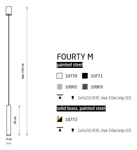 картинка Современные подвесные светильники Подвесной светильник Nowodvorski Fourty M 10770