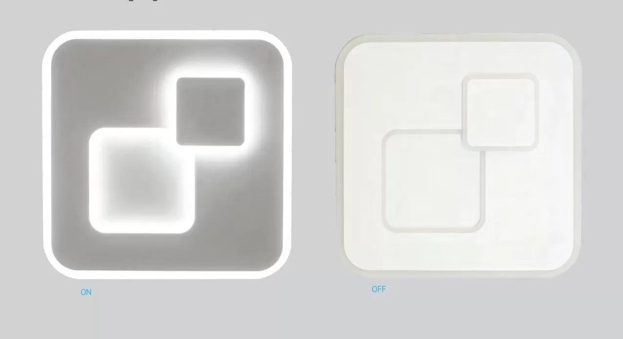 картинка Квадратные Светильник потолочный Mantra Quad 6455 dimmer