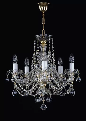 картинка Хрустальные люстры Люстра хрустальная Artglass ANDULA V. SHORT - ARMS 160 BALLS CE